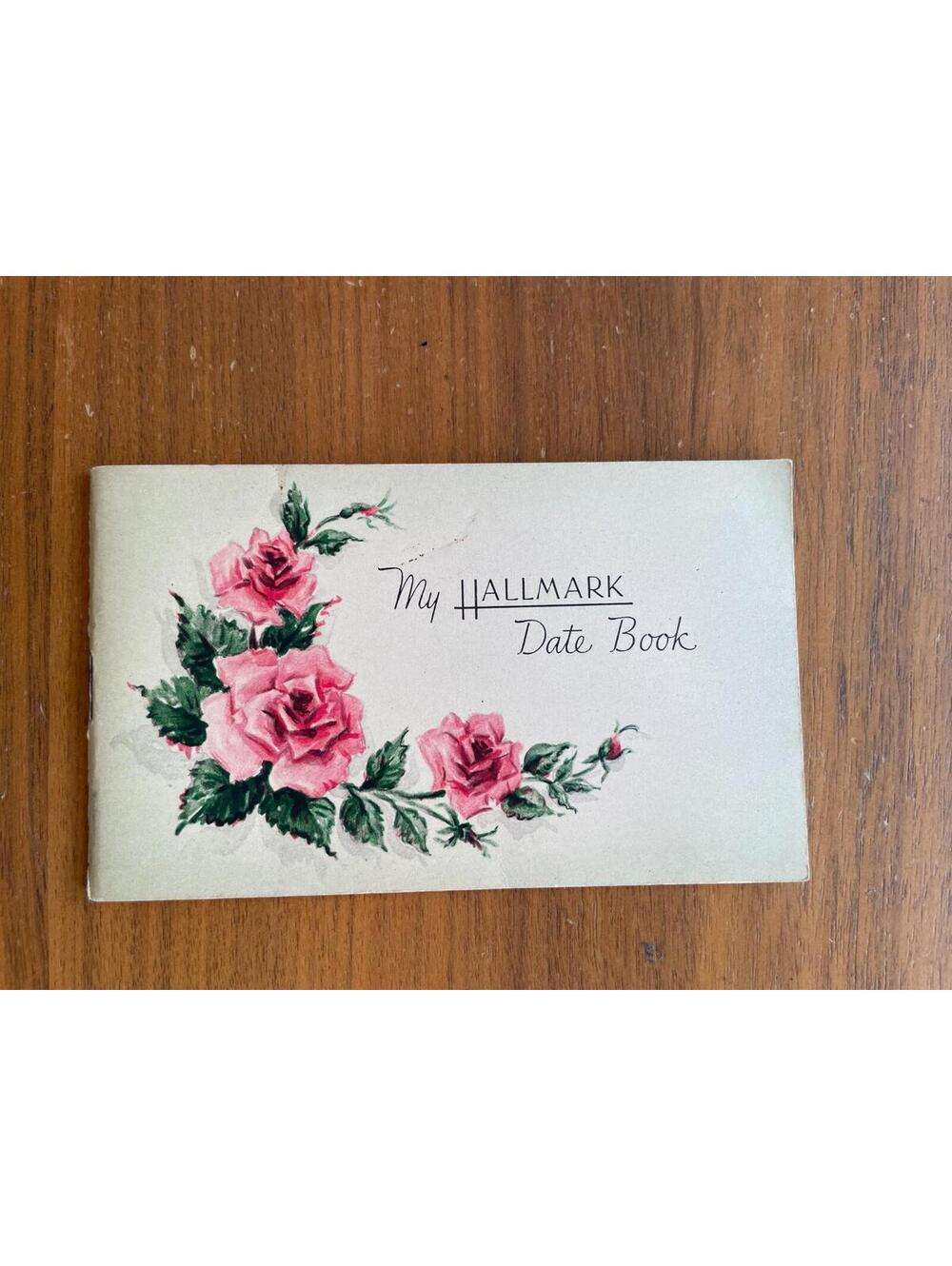 My Date Book Hallmark Vintage Hallmark Date Book 1948 Purse Calendar Unused